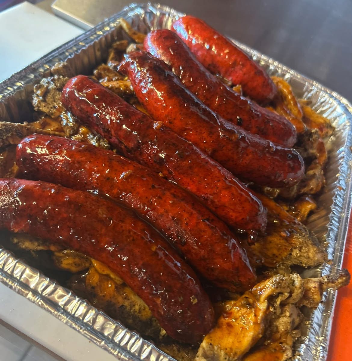 Smoky barbecue ribs